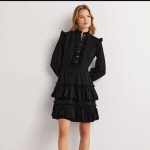 Boden Broderie Shirt Dress
